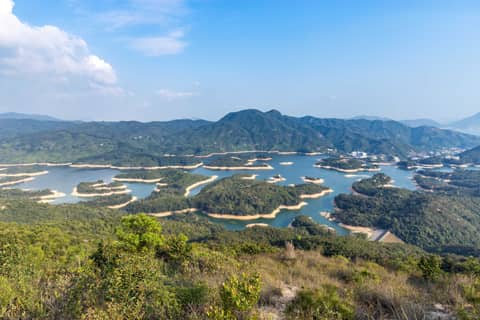 Croucher Ecology | I. ‘Thousand Island Lake”, Tai Lam Chung Reservoir in Tai Lam Country Park